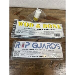 WOD & DONE Hand Protection Hygienic Athletic Grips Weightlifting/Gymnastics NIP‎